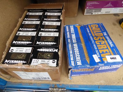 Lot 4462 - Assortment of wood screws