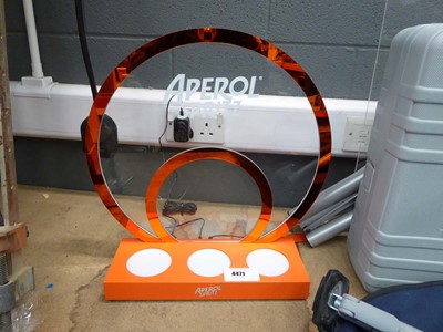 Lot 4471 - Aperol Spritz LED light