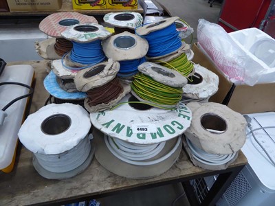 Lot 4493 - Assortment of copper cable