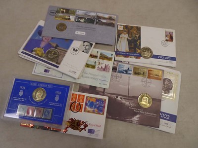 Lot 2385 - Bag containing coin first day covers