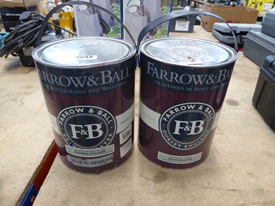 Lot 4533 - 2 x 5L tins of emulsion