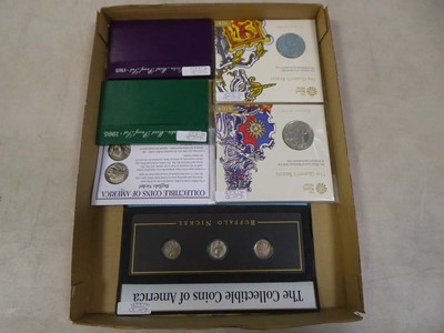 Lot 2468 - Selection of various coins and proof sets