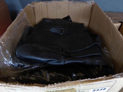 Lot 3338 - Box of black bags