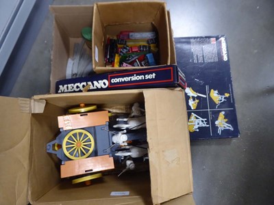 Lot 2504 - Various Meccano sets, plus train set and other...