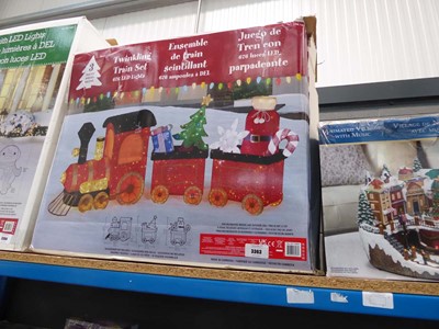 Lot 3363 - Twinkle LED train set