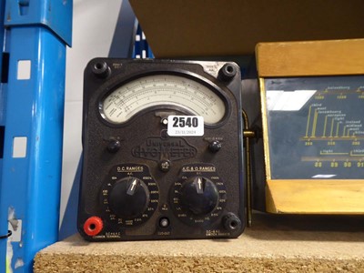 Lot 2540 - Universal Avo meter