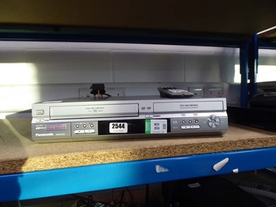 Lot 2544 - Panasonic DMRES30V VHS and DVD recorder