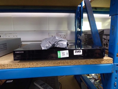 Lot 2545 - Samsung blue-ray player