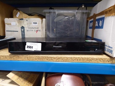 Lot 2551 - Panasonic HD recorder