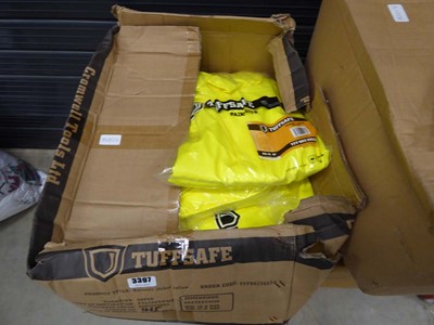 Lot 3397 - Box of Tuff Safe hi vis jackets