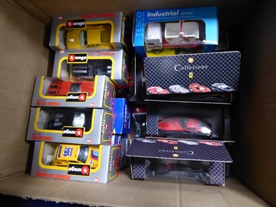 Lot 2517 - Box containing boxed Bburgo and other diecast...