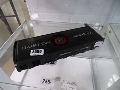 Lot 2580 - XFX HD 5970 black limited edition graphics card