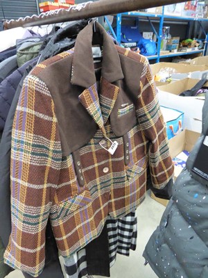 Lot 3475 - Y Berry ladies buttoned chequered jacket, size M