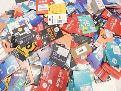 Lot 2408 - Bag of SIM cards