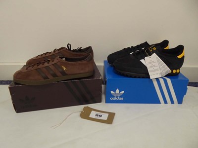 Lot 2x Boxed pairs of Adidas to include dublin UK...