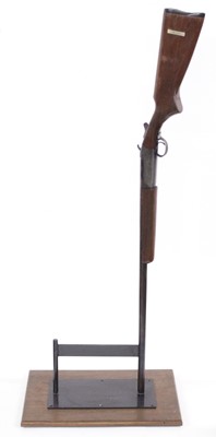 Lot 1020 - Shotgun boot scraper, scratch-built and...