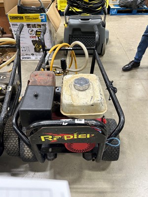 Lot 4187 - Rapier petrol pressure washer