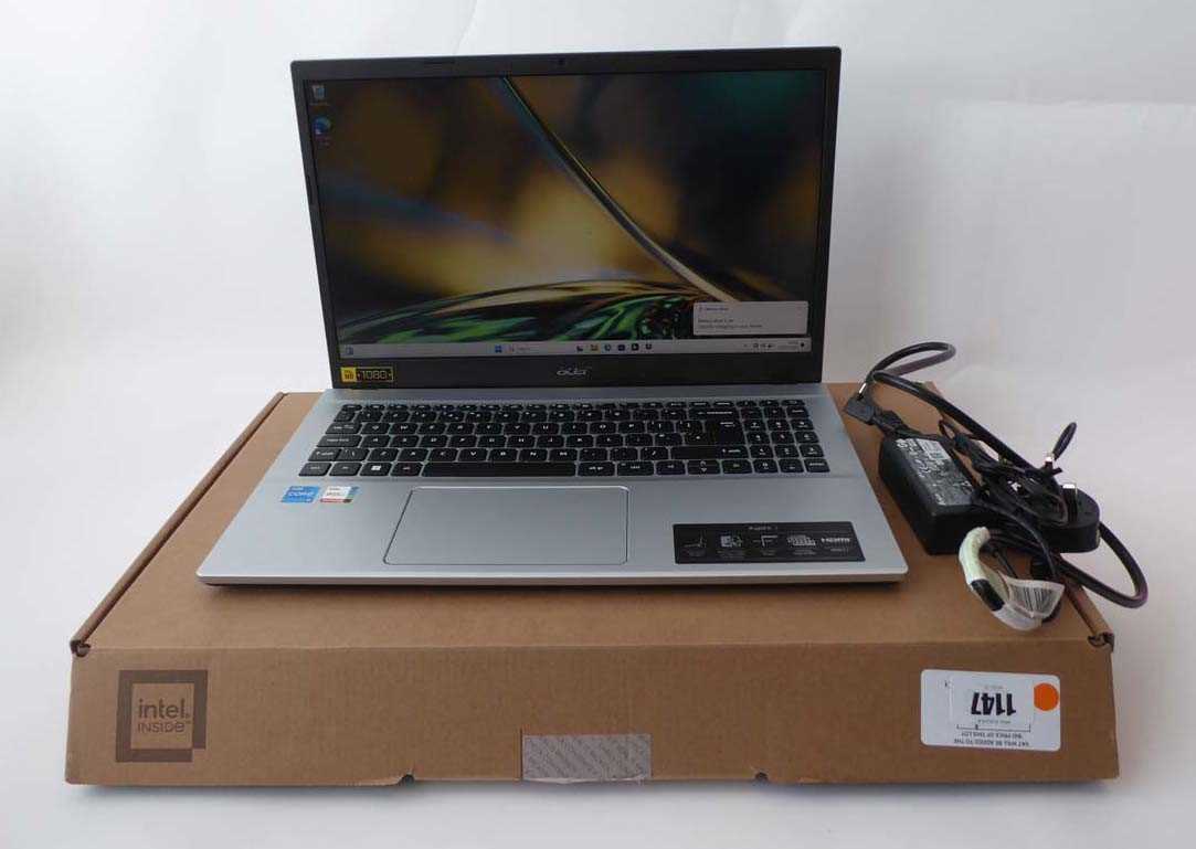 Lot 1147 - Acer Aspire 3 laptop, A315-59-54TB, Intel Core...