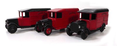 Lot Three Dinky 34b Royal Mail vans (3)