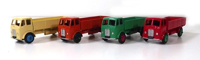 Lot Four Dinky 420 Leyland forward control lorries,...