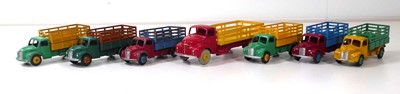 Lot Six Dinky 343 Dodge farm produce wagons and a...