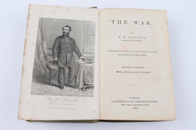 Lot 264 - Vol: The War by W. H. Russell (dated 1856)