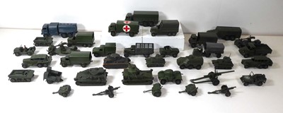 Lot Thirty-five Dinky military models including...