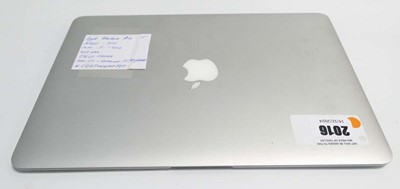 Lot 2016 - MacBook Air 13" 2012 A1466 Silver laptop with...