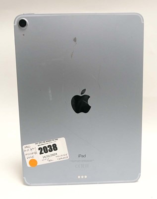 Lot 2038 - iPad Air 4th Gen 64GB Sky Blue (Cracked glass...