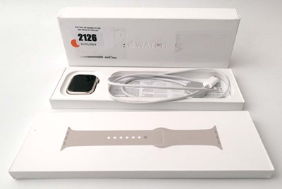 Lot 2126 - Apple Watch Series 9 41MM Starlight