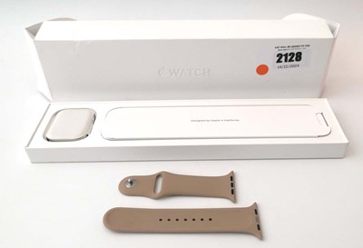 Lot 2128 - Apple Watch Series 7 45MM Starlight