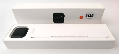 Lot 2130 - Apple Watch Series 5 44MM Space Grey