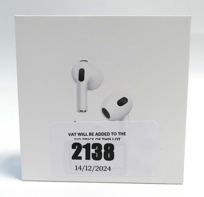 Lot 2138 - *Sealed* AirPods 3rd Gen