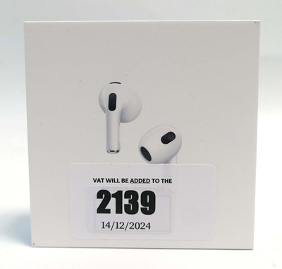 Lot 2139 - *Sealed* AirPods 3rd Gen