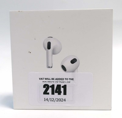 Lot 2141 - *Sealed* AirPods 3rd Gen