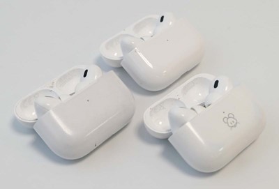 Lot 2155 - 3x pairs of AirPods Pro 2nd Gen (1x custom...