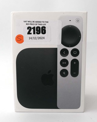 Lot 2196 - *Sealed* Apple TV 4K 128GB