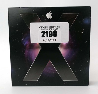 Lot 2198 - Mac OS X Leopard CD