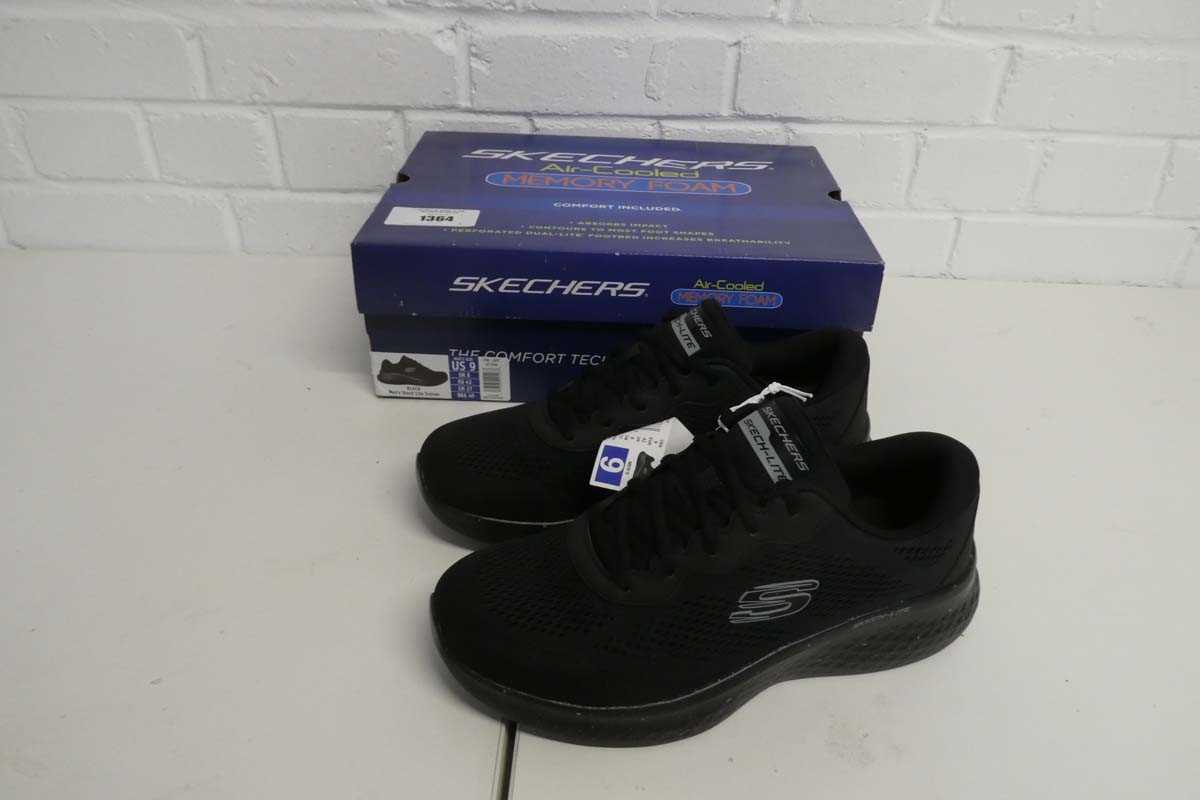 Lot 1364 - Boxed pair of men's Skechers skech-lite air...