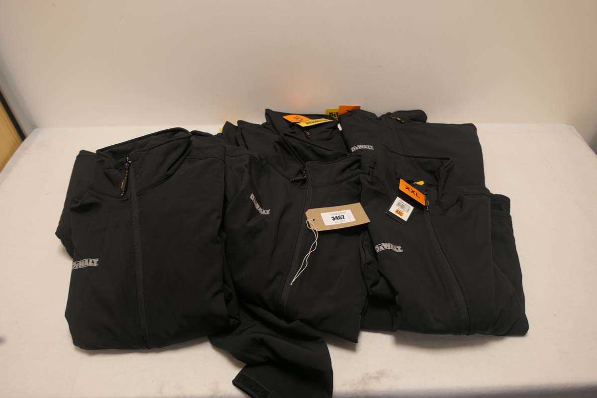 Lot 3452 - 7 DeWalt jackets