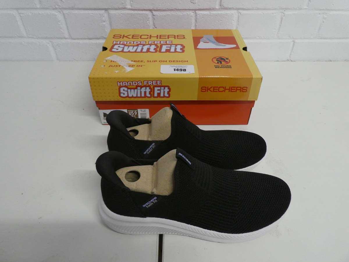 Lot 1498 - Boxed pair of ladies Skechers hands free swift...