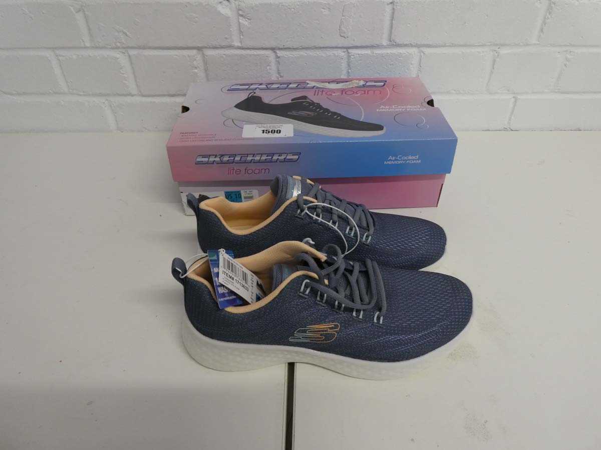 Lot 1500 - Boxed pair of ladies Skechers lite foam air...