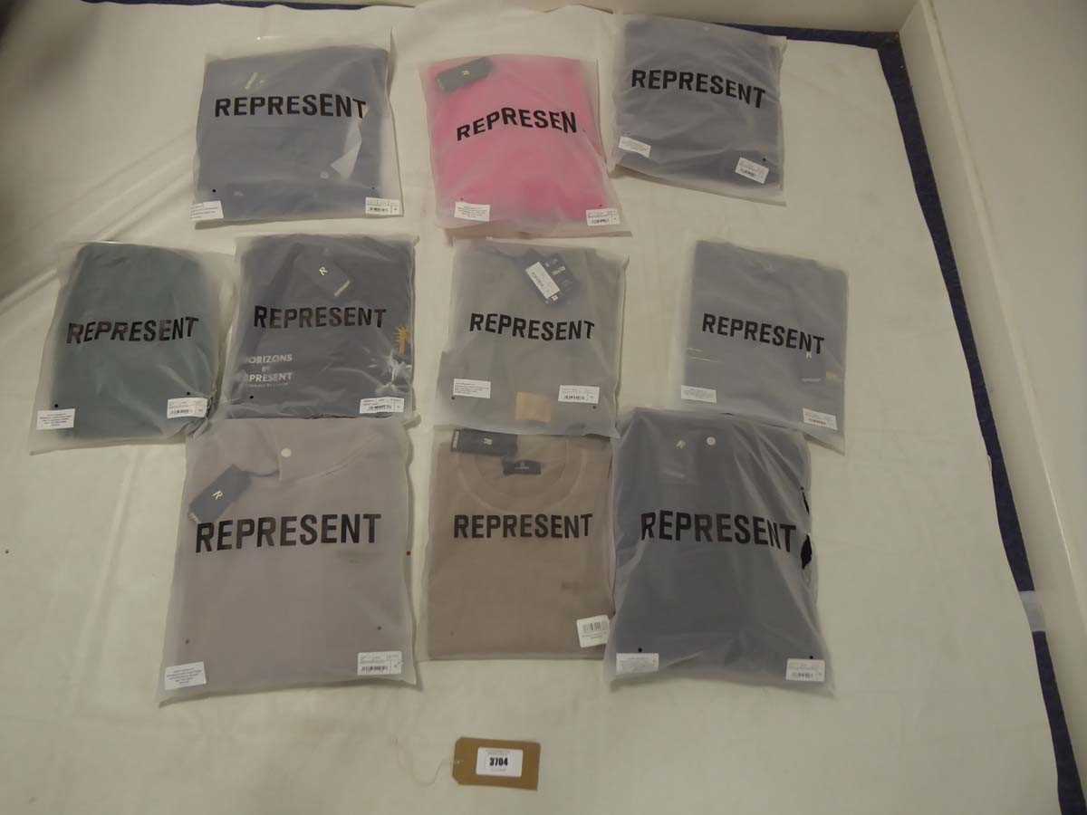 Lot 3704 - Selection of Represent clothing