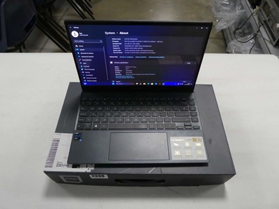 Lot 2257 - Asus Zenbook with Intel I7-1165G7 processor,...