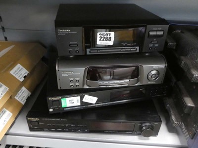 Lot 2268 - Technics tuner sound processor STCH570,...