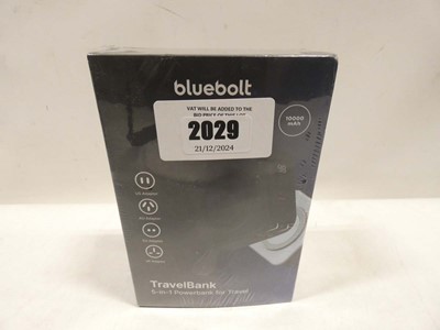 Lot 2029 - *Sealed* BlueBolt TravelBank 5-in-1 power bank