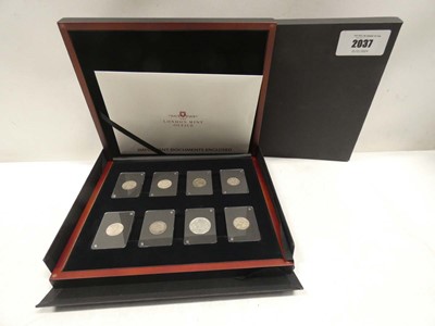 Lot 2037 - Allied and Central Powers Silver Coin Set,...