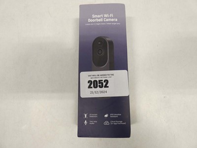 Lot 2052 - Smart WiFi Doorbell Camera