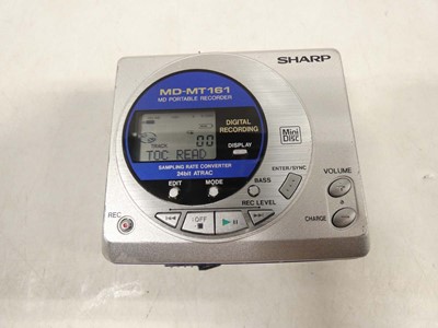 Lot 2056 - Sharp MD-MT161 portable recorder