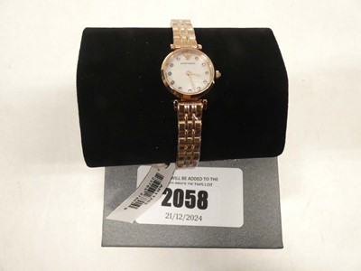 Lot 2058 - Emporio Armani AR11203 ladies wristwatch with box